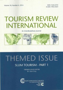 slum tourism special issue